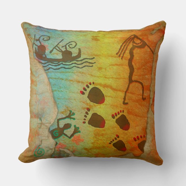 Cave Dwelling Native American DECOR Kissen (Vorderseite)