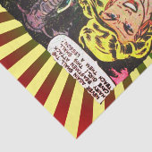 Cave Girl, Gorilla, Elefant Golden Age Comic Book Seidenpapier (Ausschnitt)