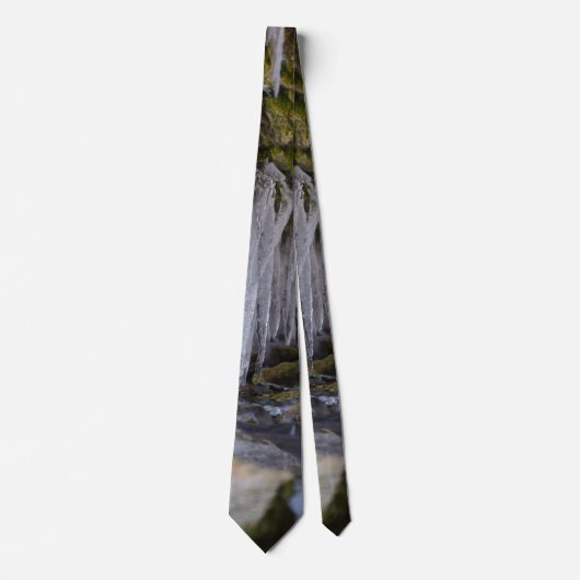 Cave Icicles Neck Tie Krawatte (Vorderseite)