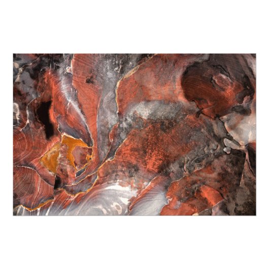 Cave in Petra Fotodruck (Vorne)