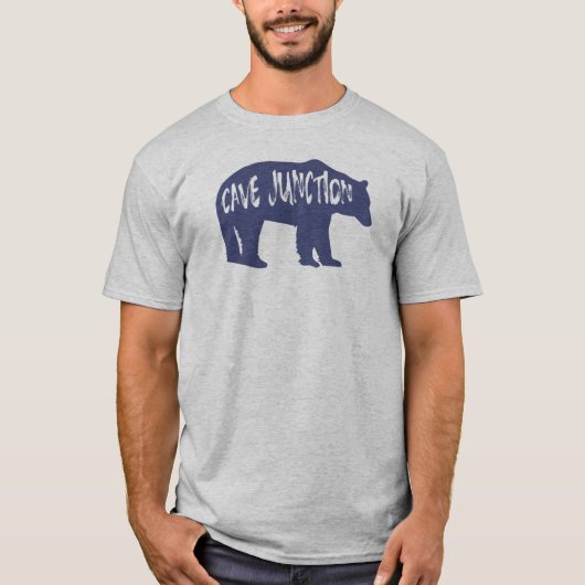 Cave Junction Oregon Bear T-Shirt (Vorderseite)