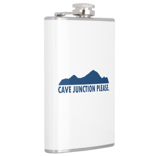 Cave Junction Oregon Bitte Flachmann (Rechts)