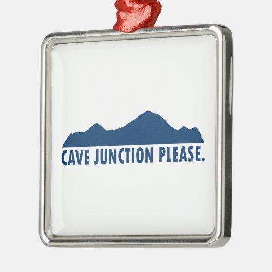 Cave Junction Oregon Bitte Ornament Aus Metall (Links)