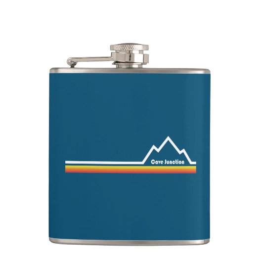 Cave Junction Oregon Flachmann (Vorderseite)