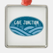 Cave Junction Oregon Outdoors Ornament Aus Metall (Vorne)