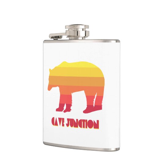 Cave Junction Oregon Rainbow Bear Flachmann (Links)