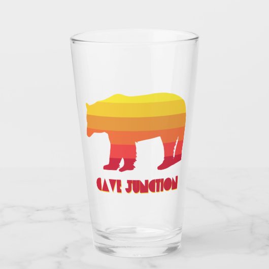 Cave Junction Oregon Rainbow Bear Glas (Vorderseite)