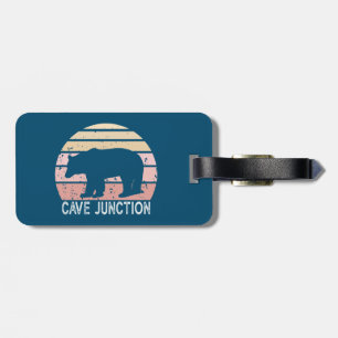 Cave Junction Oregon Retro Bear Gepäckanhänger