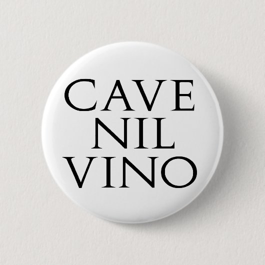 Cave Nil Vino Button (Vorderseite)