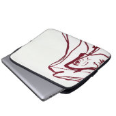Cave Painting Laptop Sleeve (Vorne Knopf)