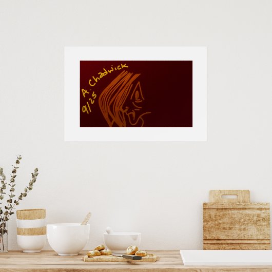 Cave Painting Poster (Küche)