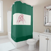 Cave Painting Shower Curtain Duschvorhang (Beispiel)