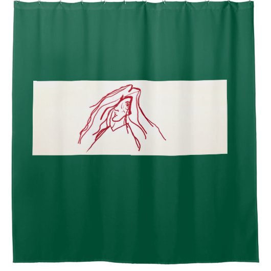 Cave Painting Shower Curtain Duschvorhang (Vorderseite)