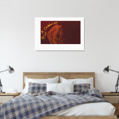 Cave Painting Stretched Canvas Leinwanddruck (Insitu (Schlafzimmer))