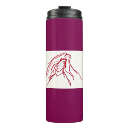 Cave Painting Thermal Tumbler Thermosbecher
