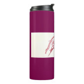 Cave Painting Thermal Tumbler Thermosbecher (Nach links gedreht)