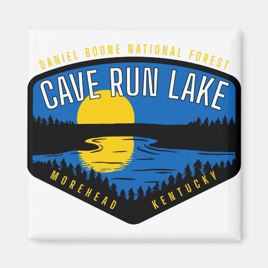 Cave Run Lake Kentucky Magnet (Vorne)