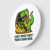 Cave? What Cave? Große Wanduhr (Winkel)