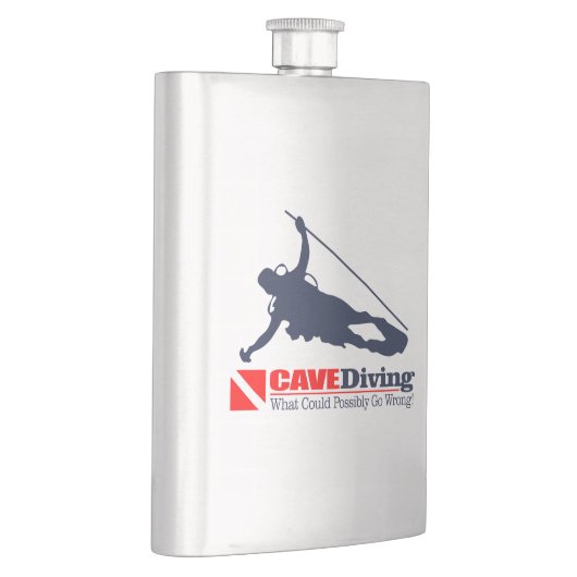 CAVEDiving Flachmann (Rechts)