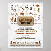 Caveman Chronicles Begrüßungszeichen Poster (Vorne)