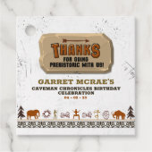 Caveman Chronicles Vielen Dank Geschenkanhänger (Vorderseite)