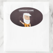 Caveman Cooking Sticker (Tasche)