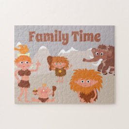 Caveman Family Time Puzzle