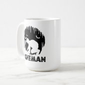 Caveman - Funny Spelunking Kaffeetasse (Vorderseite Links)