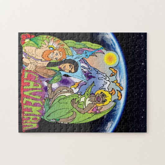 CAVEMAN Gang Puzzle (Horizontal)