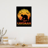 Caveman - Höhlenspelologie Poster (Küche)