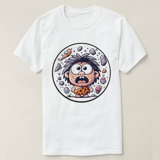 Caveman Ice Cream Chaos Men's T-Shirt (Design vorne)