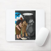 Caveman Invention Funny gibt T-Shirts Tasse Mousepad (Mit Mouse)