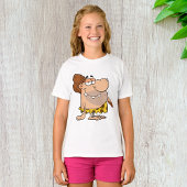 Caveman mit Club Girls T - Shirt