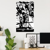 CAVEMAN THEORY POSTER (Heimbüro)