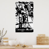 CAVEMAN THEORY POSTER (Küche)