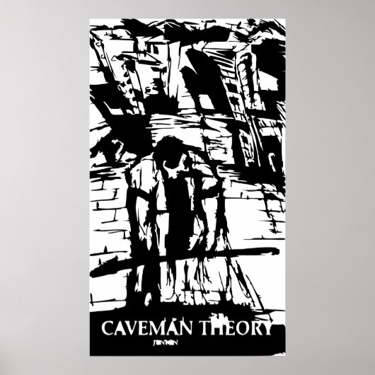 CAVEMAN THEORY POSTER (Vorne)