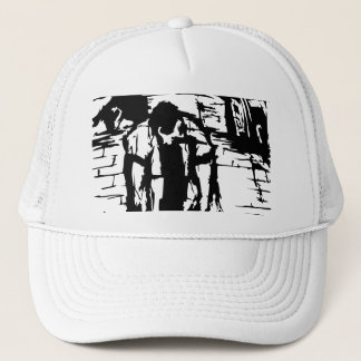 CAVEMAN THEORY SVG TRUCKERKAPPE