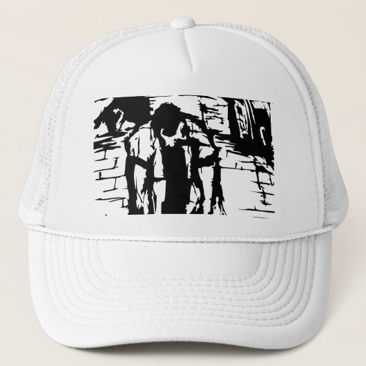 CAVEMAN THEORY SVG TRUCKERKAPPE (Vorderseite)
