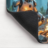Caveman und Alien Robot by Campfire Mousepad (Ecke)