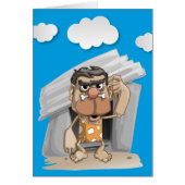 Caveman Vathers Day Card (Vorne)