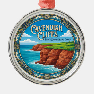 Cavendish Klippen Kanada Ornament Aus Metall
