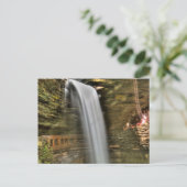 Cavern Cascade, Watkins Glen Staat Park, New York Postkarte (Stehend Vorderseite)