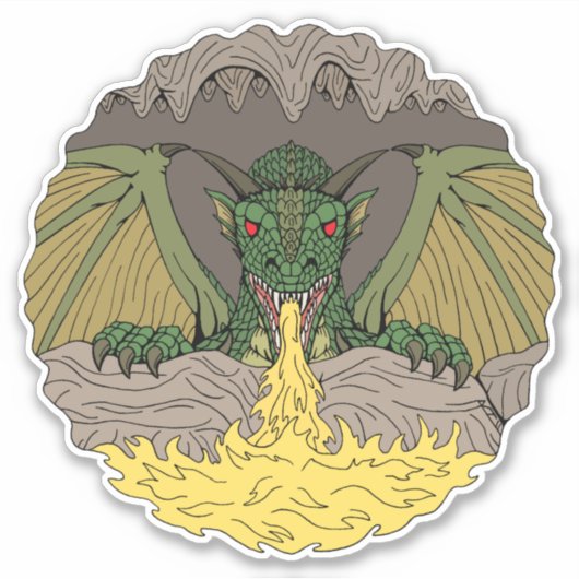 Cavern Dragon 2016 Aufkleber (Vorderseite)