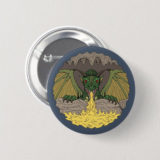 Cavern Dragon 2016 Button (Vorne & Hinten)