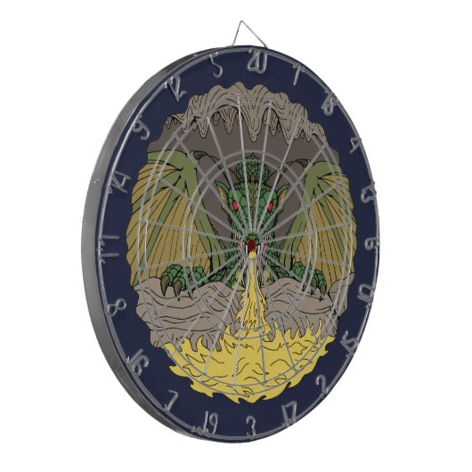 Cavern Dragon 2016 Dartscheibe (Vorderseite Links)