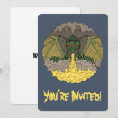 Cavern Dragon 2016 Einladung (Vorne/Hinten)