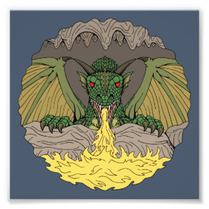 Cavern Dragon 2016 Fotodruck