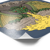 Cavern Dragon 2016 Fotodruck (Ecke)