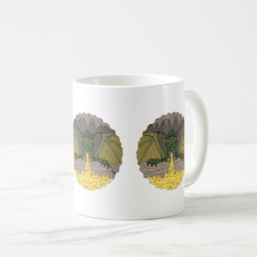 Cavern Dragon 2016 Kaffeetasse (VorderseiteRechts)