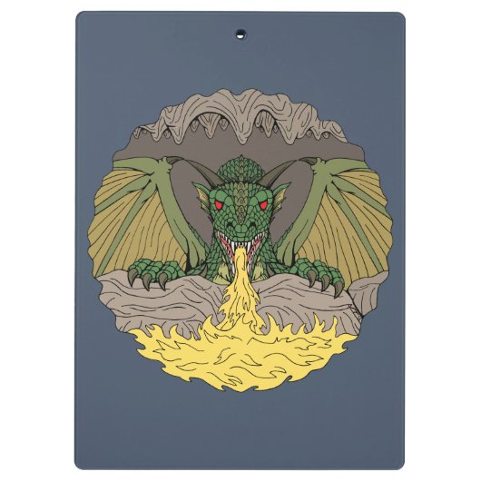 Cavern Dragon 2016 Klemmbrett (Rückseite)